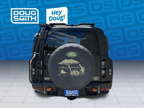 Santorini Black 2023 Land Rover Defender SE