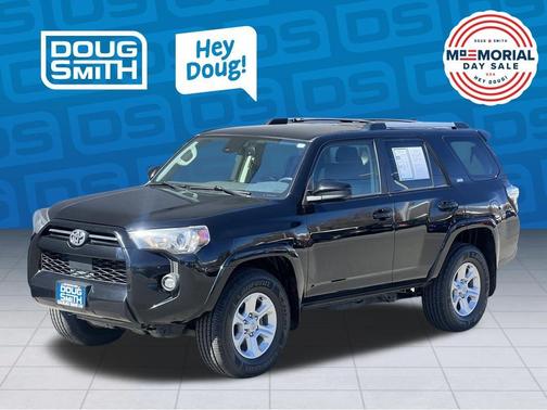 Midnight Black Metallic 2024 Toyota 4Runner SR5