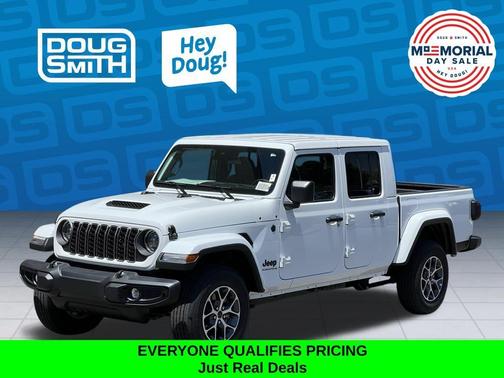 Bright White Clearcoat 2025 Jeep Gladiator Sport