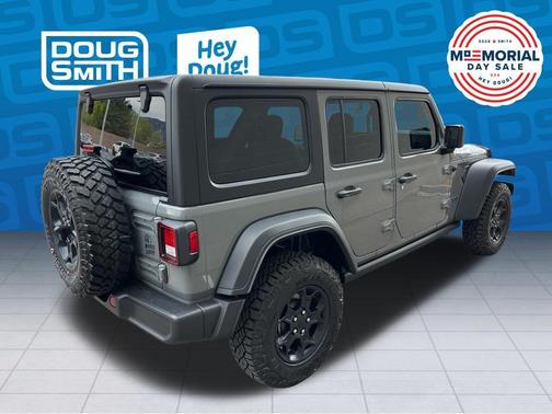 Sting Gray Clearcoat 2023 Jeep Wrangler 4xe Base
