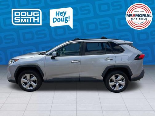 Silver Sky Metallic 2020 Toyota RAV4 Hybrid Limited