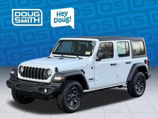 Bright White Clearcoat 2026 Jeep Wrangler Sport