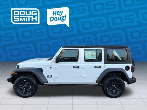 Bright White Clearcoat 2026 Jeep Wrangler Sport