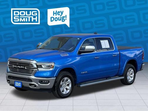 Hydro Blue Pearlcoat 2022 RAM 1500 Laramie