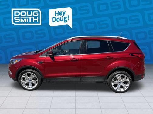 Ruby Red Metallic 2019 Ford Escape Titanium