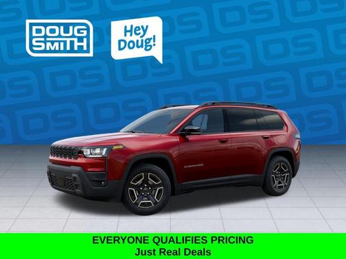 Red 2026 Jeep Cherokee LAREDO/LIMITED