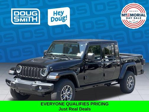 Black Clearcoat 2025 Jeep Gladiator Sport