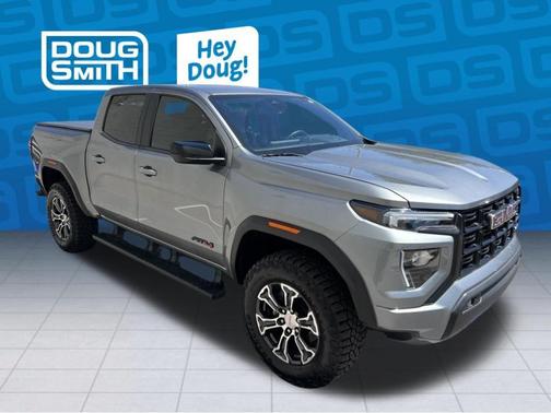 Silver 2023 GMC Canyon AT4