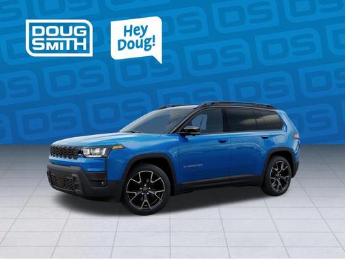 Hydro Blue Pearlcoat 2026 Jeep Cherokee Overland