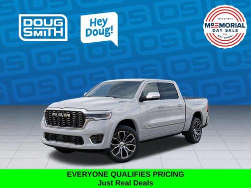 Bright White Clearcoat 2026 RAM 1500 Tungsten