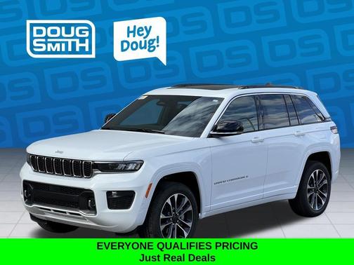Bright White Clearcoat 2025 Jeep Grand Cherokee Overland
