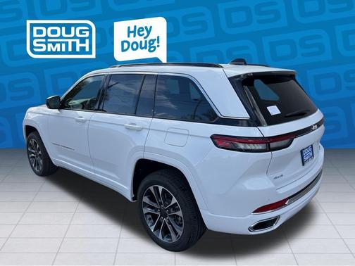 Bright White Clearcoat 2025 Jeep Grand Cherokee Overland