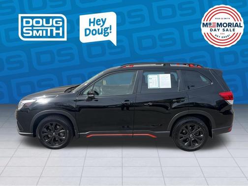 Crystal Black Silica 2023 Subaru Forester Sport