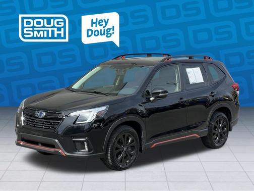Crystal Black Silica 2023 Subaru Forester Sport