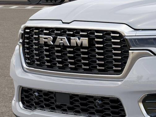 Bright White Clearcoat 2026 RAM 1500 Tungsten