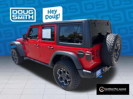 Firecracker Red Clearcoat 2023 Jeep Wrangler 4xe Rubicon