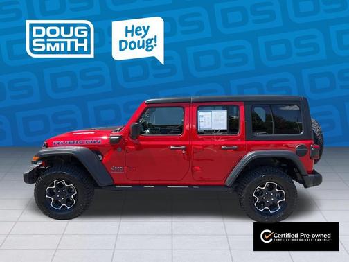 Firecracker Red Clearcoat 2023 Jeep Wrangler 4xe Rubicon