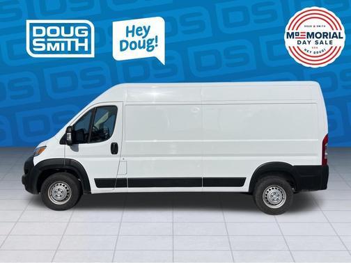 Bright White Clearcoat 2025 RAM ProMaster 2500 High Roof