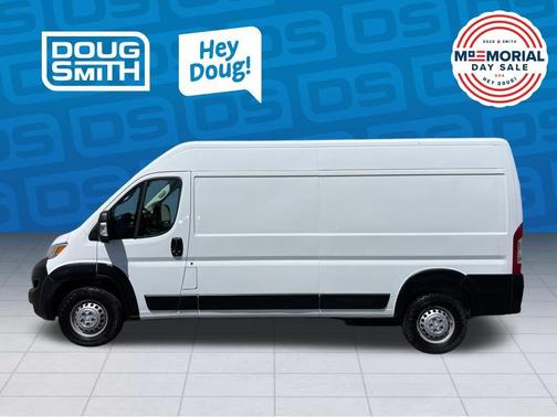 Bright White Clearcoat 2025 RAM ProMaster 2500 High Roof