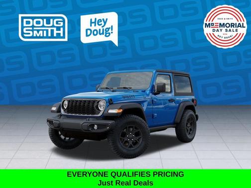Hydro Blue Pearl 2026 Jeep Wrangler Sport