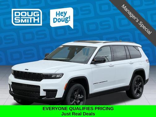 Bright White Clearcoat 2025 Jeep Grand Cherokee L Laredo
