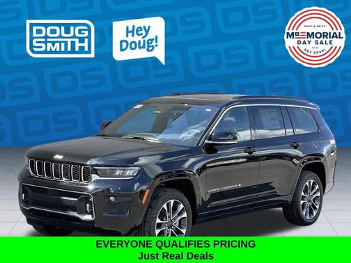 Diamond Black 2025 Jeep Grand Cherokee L Overland