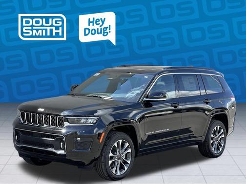 Diamond Black 2025 Jeep Grand Cherokee L Overland