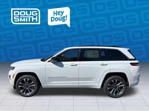 Bright White Clearcoat 2025 Jeep Grand Cherokee Overland