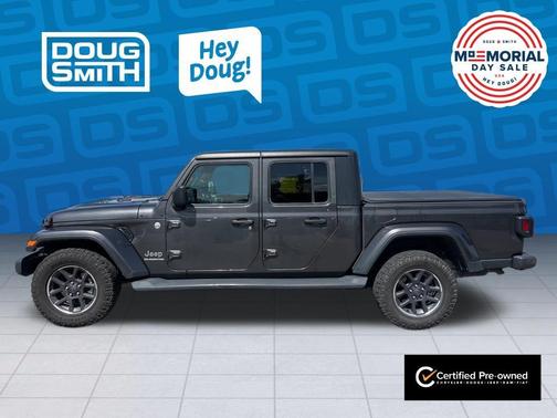 Granite Crystal Clearcoat Metallic 2021 Jeep Gladiator Overland