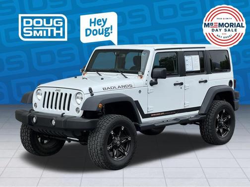 Bright White Clearcoat 2018 Jeep Wrangler JK Unlimited Sport