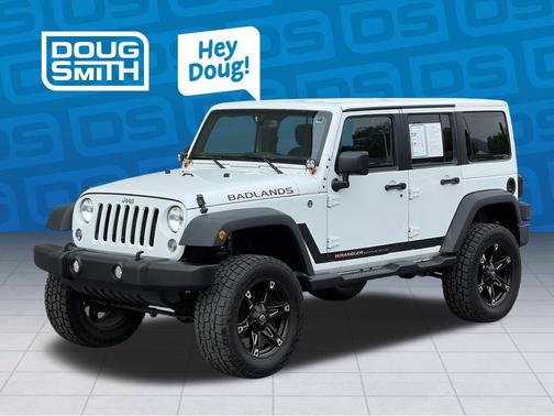 Bright White Clearcoat 2018 Jeep Wrangler JK Unlimited Sport