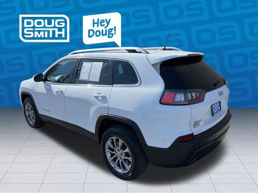 Bright White Clearcoat 2021 Jeep Cherokee Latitude Plus