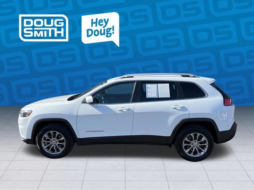 Bright White Clearcoat 2021 Jeep Cherokee Latitude Plus