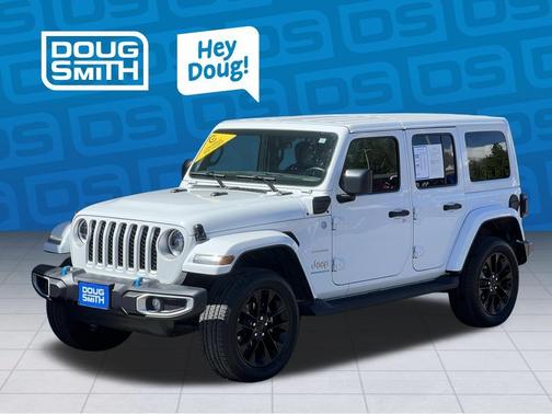 Bright White Clearcoat 2023 Jeep Wrangler 4xe Sahara