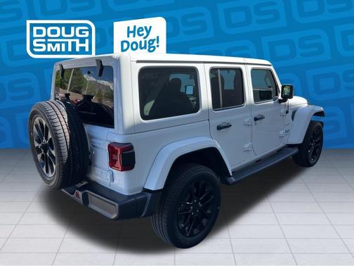Bright White Clearcoat 2023 Jeep Wrangler 4xe Sahara