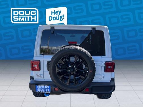Bright White Clearcoat 2023 Jeep Wrangler 4xe Sahara
