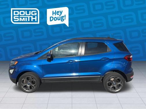Lightning Blue Metallic 2018 Ford EcoSport SES