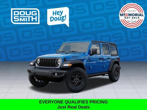 Hydro Blue Pearl 2026 Jeep Wrangler Sport