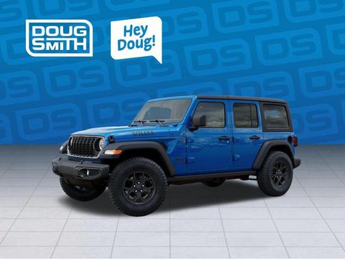 Hydro Blue Pearl 2026 Jeep Wrangler Sport