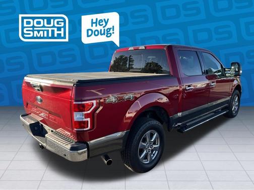 Red 2018 Ford F-150 XLT