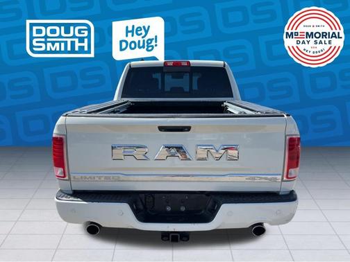 Pearl White 2018 RAM 1500 Longhorn
