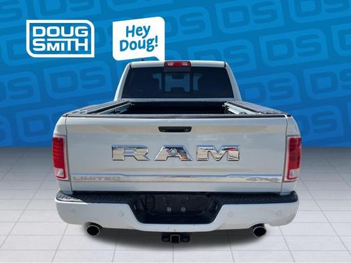 Pearl White 2018 RAM 1500 Longhorn