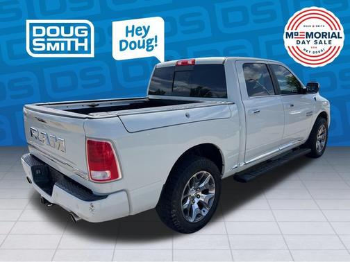 Pearl White 2018 RAM 1500 Longhorn