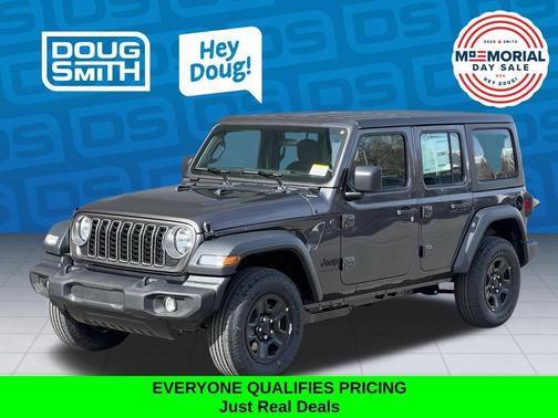 Granite Crystal Clearcoat Metallic 2026 Jeep Wrangler Sport