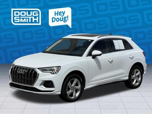 Ibis White 2020 Audi Q3 45 Premium