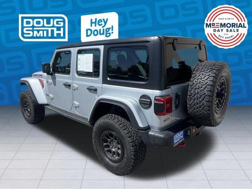 Silver Zynith Clearcoat 2023 Jeep Wrangler Rubicon