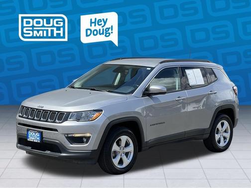 Billet Silver Metallic Clearcoat 2019 Jeep Compass Latitude
