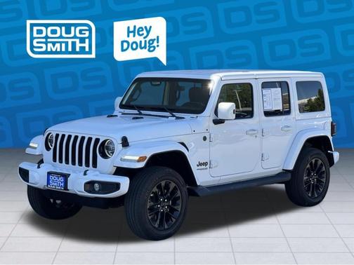 Bright White Clearcoat 2021 Jeep Wrangler Unlimited Sahara Altitude