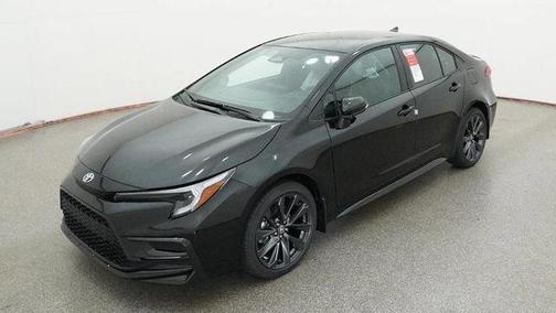 Midnight Black Metallic 2026 Toyota Corolla SE