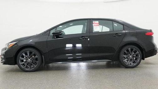 Midnight Black Metallic 2026 Toyota Corolla SE